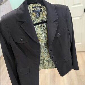 Style & Co. Black Women's Pant Suit